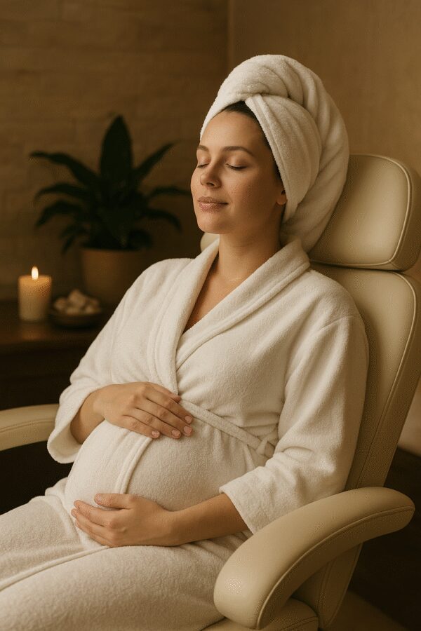 MASSAGEM SUAVE GESTANTE