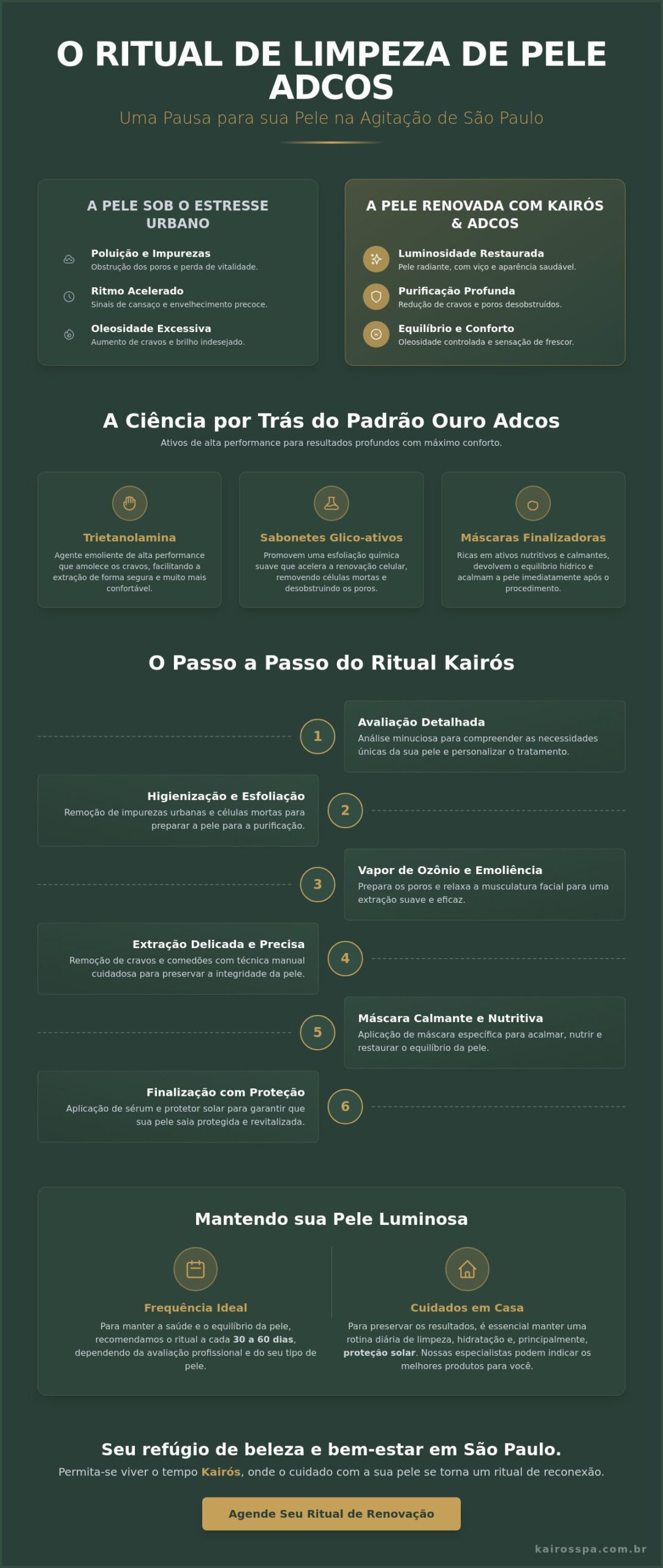 Limpeza de Pele Adcos: O Ritual de Renovação e Equilíbrio no Kairós Spa