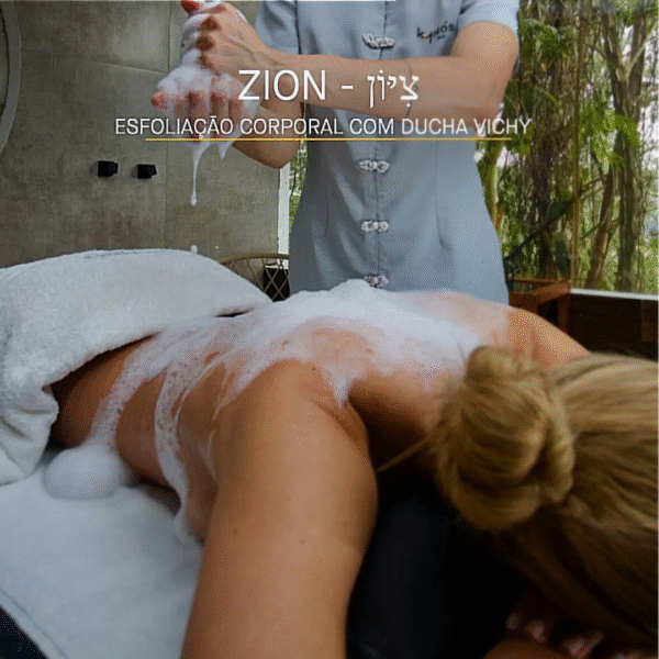 Zion - Esfoliação Corporal com Ducha Vichy