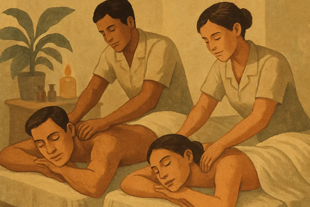 Massagem a dois em São Paulo: um ritual a dois